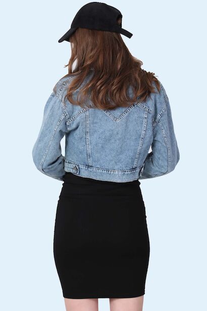 Kadın Kalem Etek  Siyah 4