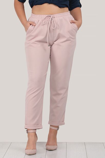 Büyük Beden Duble Paça Pantolon 